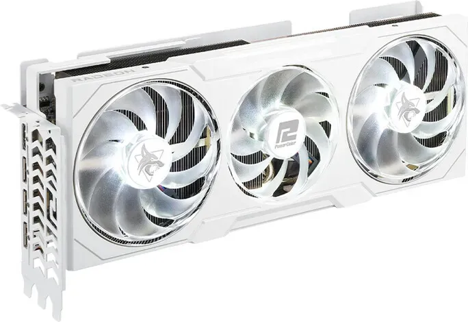 Bild von Radeon RX 7900 XTX Hellhound Spectral White 24 GB GDDR6