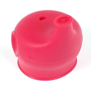 Label-Label Silikon-Deckel dehnbar mit Schnabelaufsatz für Trinkgläser Set 2 St