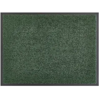 andiamo Fußmatte Verdi - rutschfeste Schmutzfangmatte innen für den Eingangsbereich - ideal als Türmatte oder Fußabtreter für die Haustür 60 x 90 in Dunkelgrün