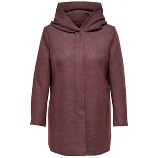 ONLY CARMAKOMA Kurzmantel »CARSEDONA LIGHT COAT OTW NOOS«, rot