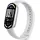 Smart Band 10 BT 1,72 Zoll Aluminiumgehäuse silber Sportarmband pink One Size