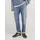 Regular-fit-Jeans JJICLARK im Used-Look Stretchkomfort und niedrige Leibhöhe Baumwolle regular fit blau