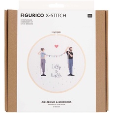 Bild Stickpackung Figurico Girlfriend & Boyfriend