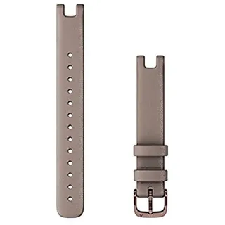 Lily Armband 14 mm Leder Taupe/Mokka 110 bis 175 mm