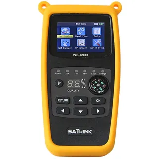 Satlink WS-6933 Camping Satfinder HD DVB-S + DVB-S2 8PSK SAT Messgerät EU