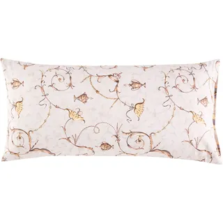 BASSETTI OPLONTIS Kissenhülle zu Bettwäsche aus 100% Baumwollsatin in der Farbe BEIGE 4M, Maße: 40x80 cm - 9331450