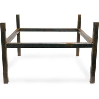 MOODZ Carbon Feet Type 2 Feuerschalengestell, quadratisch, für 100 cm Feuerschalen