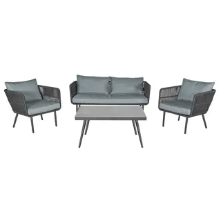 LC Garden Saigon Lounge Set Anthrazit/Grau