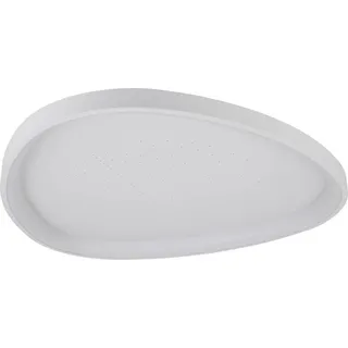 NÄVE Argesa 1 oval weiß, Metall, Kunststoff