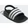 Adilette Estrap C schwarz weiß schwarz