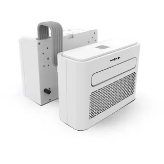 Brunner Polarys Twwinair 3 Klimaanlage 29,8 x 17 cm Weiß