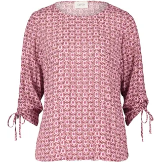 Cartoon Damen Casual-Bluse mit Muster Rosa/Violett,38