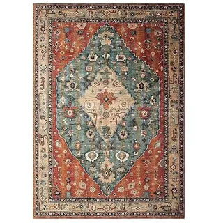 Tourima Marokko Schlafzimmer Teppich, Kaschmir Waschbarer Teppich, Teppich Waschbar In Waschmaschine, Flauschig Weich Orientalischer Teppich, Für Bettvorleger Schlafzimmer Deko Boho Teppich Wohnzimmer