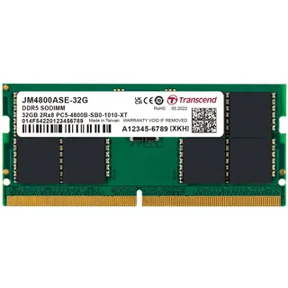 Transcend 32GB Kit DDR5-4800 CL40 JM4800ASE-32G,