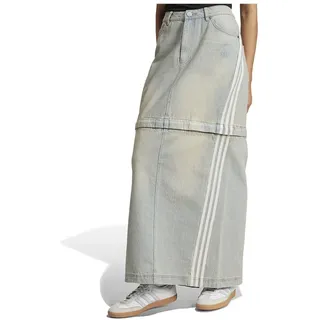 Adidas Originals Zip Jeansrock - Light Denim - 36