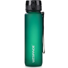 UZSPACE Trinkflasche 500ml/800ml/1L, Sport Trinkflasche Kinder Auslaufsicher, Tritan & BPA-frei Wasserflasche für Fahrrad, Fitness,Outdoor