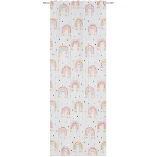 Ben'n'jen Kindervorhang , Multicolor , Textil , Regenbogen , 135x245 cm , Oeko-Tex® Standard 100 , mit Kombiband , Schlafen, Babybettausstattung, Kindervorhänge