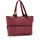 E1 Shopper Synthetik Twist Maroon