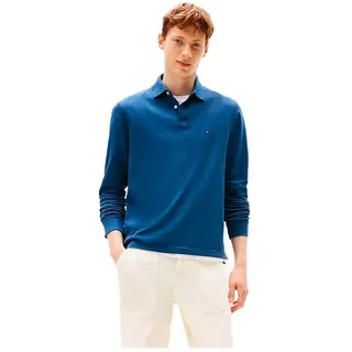 Tommy Hilfiger Langarm-Poloshirt 1985 REGULAR LS POLO blau L (50)