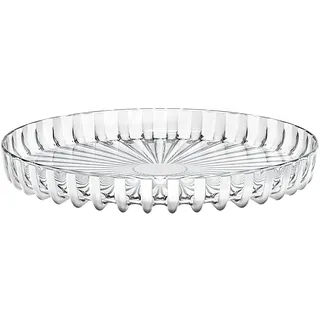 GUZZINI - Rundes Tablett "Dolcevita", Bio-Based Plastic, Mother of pearl, 31x31xh3,5