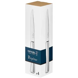 Opinel Perpetue Box 4 Messer, Edelstahl, rostfrei, poliert