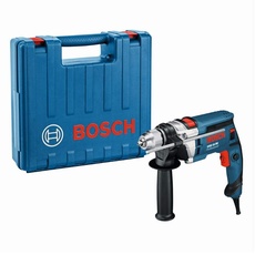 Bosch Professional GSB 16 RE Schlagbohrmaschine (inkl. Schnellspannbohrfutter 13 mm, Tiefenanschlag 210 mm, Zusatzhandgriff, im Handwerkerkoffer)
