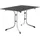 Boulevard-Klapptisch 120 x 80 x 73 cm Graphit/Schieferdekor Anthrazit