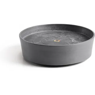Ecopots Amsterdam Ø 28,7 x 8,3 cm Grau