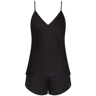 Triumph Damen Silky Sensuality Psw X Pajama Set, Schwarz, 38 EU