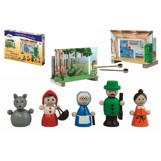 Detoa magnetisches Theater - Rotkäppchen - Rot