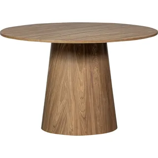 WOOOD Esstisch »Maan« runde Form, sichtbarer Holzmaserung, H 75 cm x Ø 120 cm, braun