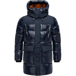 Kurzmantel STONE HARBOUR "Steppmantel Nelioon XX", Herren, Gr. XXL, blau (navy), Obermaterial: 100% Polyester PES.  Obermaterial: Futter: 100% Polyester PES. 100% Polyester PES., Jacken Kurzmantel
