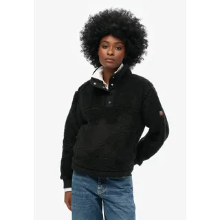 Superdry Super Henley Sweatshirt - Black - L,