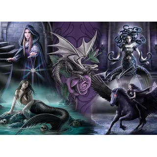 Bluebird Puzzle Anne Stokes - Gothic Dreams - 1000 Teile