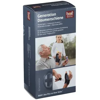 Bort Generation Daumenschiene links Gr. S blau 1 St