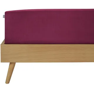 SCHIESSER Spannbettlaken Jersey-Elasthan 180 x 200 cm lila