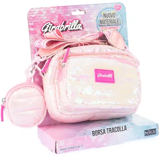 Girabrilla Puffer Tasche Pochette, Farbe Pink, Einheitsgröße, 19052