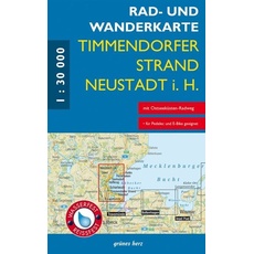 Rad- und Wanderkarte Timmendorfer Strand, Neustadt in Holstein1:30 000
