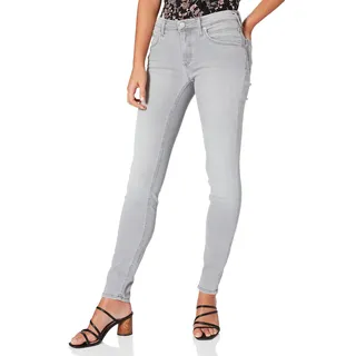 Marc O'Polo Denim Damen Jeanshose mit Stretch-Anteil Slim Fit, Grau (Every Day Grey Wash), W28/L30
