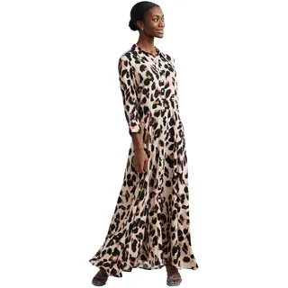 Yas Savanna S Langes Kleid - Mellow Rose / Aop Liro Print - XL