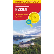 MARCO POLO Regionalkarte Deutschland 06 Hessen 1:200.000