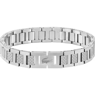 Lacoste Metropole Gliederarmband Silber 2040117 Größe OSFA