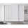 Schwebetürenschrank OTELI 271 x 229 x 68 cm Weiß
