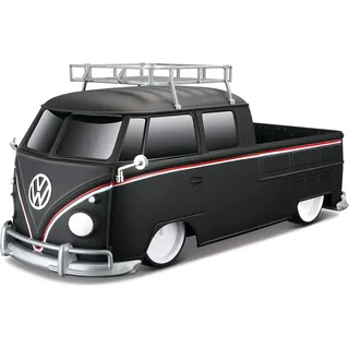 Maisto Tech 82048 - Ferngesteuertes Auto - VW Bus Typ 2 Pick-Up (matt-schwarz, Maßstab 1:16) - Schwarz