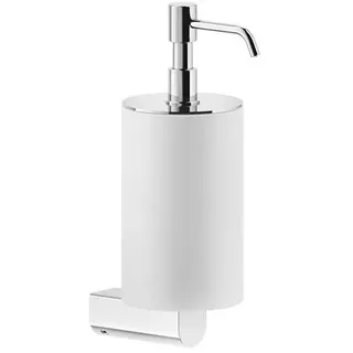 Gessi Rilievo, Seifenspender zur Wandmontage, Becher weiß matt, 59513299, Farbe: Schwarz XL