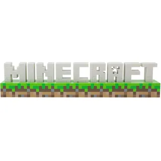 Paladone Minecraft Logo Lampe Mehrfarbig