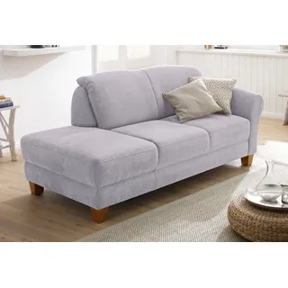 Home affaire Recamiere »Gotland« wahlweise Armlehne links oder rechts, in drei Bezugsqualitäten, grau