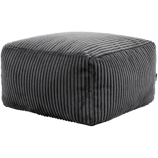 I.C.O.N. Hocker Amara Cord Dunkelgrau