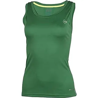 Dunlop Damen Sport Tennis Tank Top – Club Line, Tank, Grün