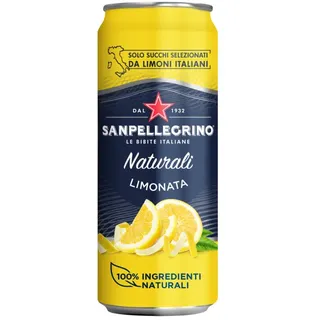 Sanpellegrino Limonata Zitronenlimonade 330 ml Dose - 24 x 0,33 L